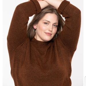 SIZE XL BROWN SWEATER